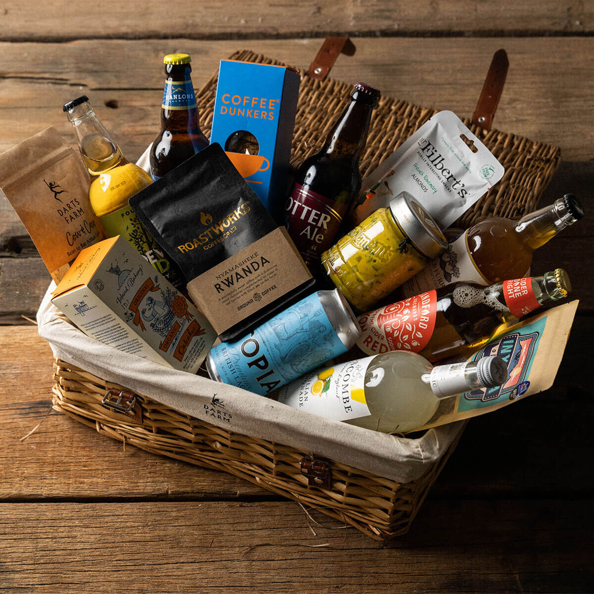 For Him - Artisan Foodie Hamper with Tipples