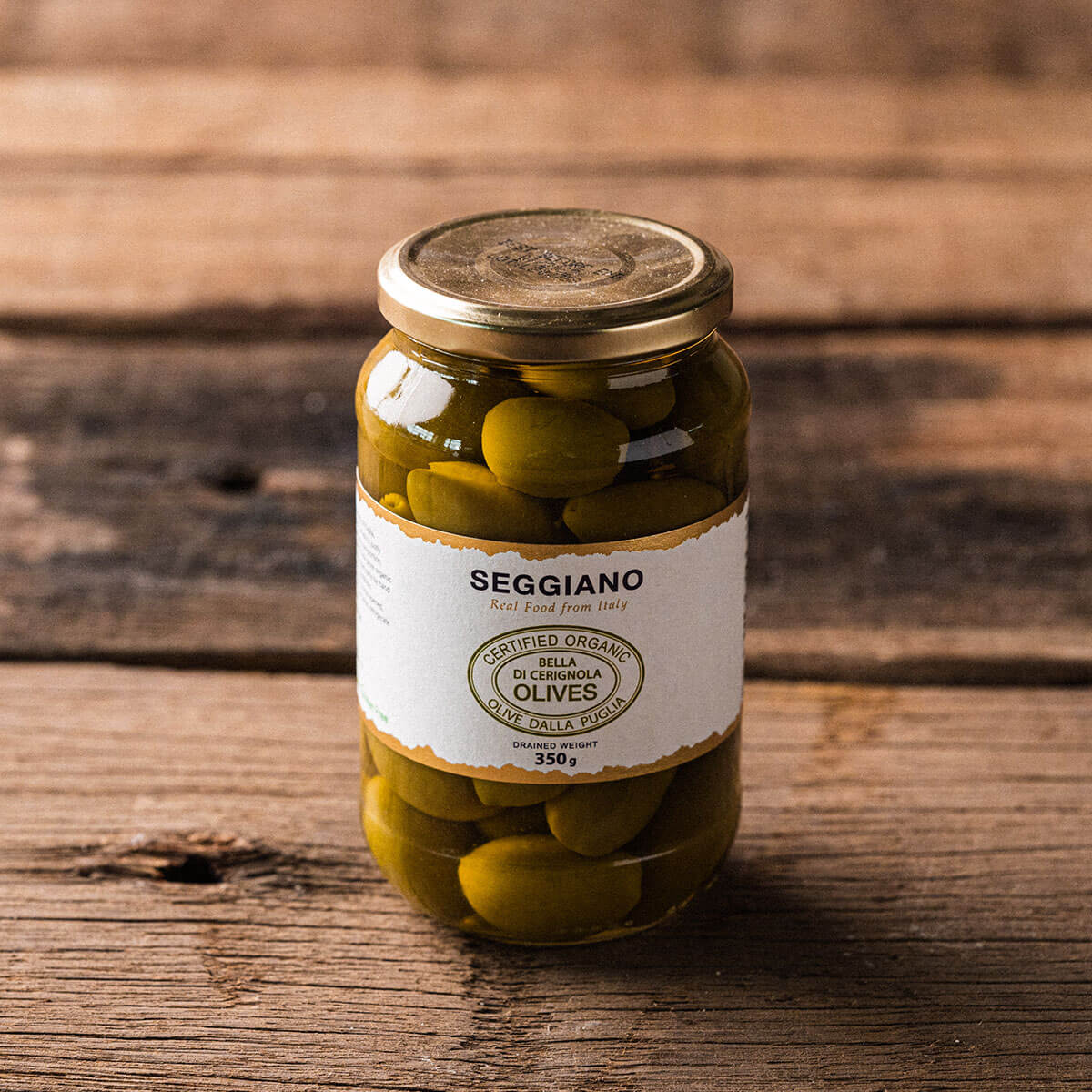 Seggiano Organic Bella di Cerignola Olives 350g