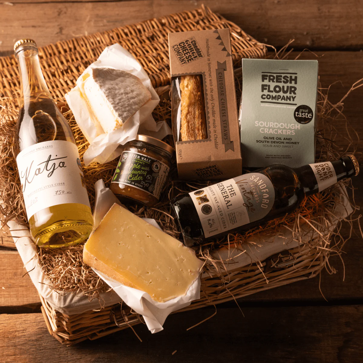 West Country Cheese & Cider Hamper